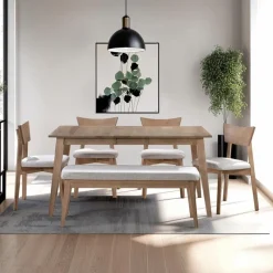Arboit Poitras Extendable Rectangular Dining Table (54