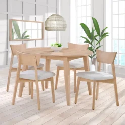 Arboit Poitras Extendable Round Dining Table (48