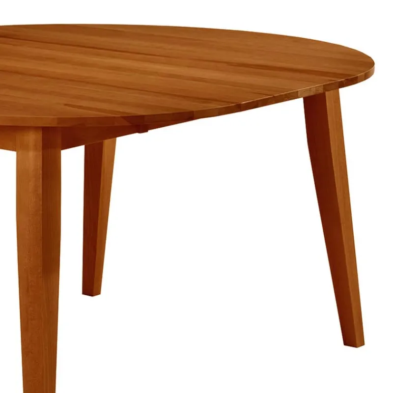 Arboit Poitras Extendable Round Dining Table (48" to 66") with 4 Chairs -