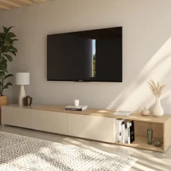 Nexera Extendable tv console -
