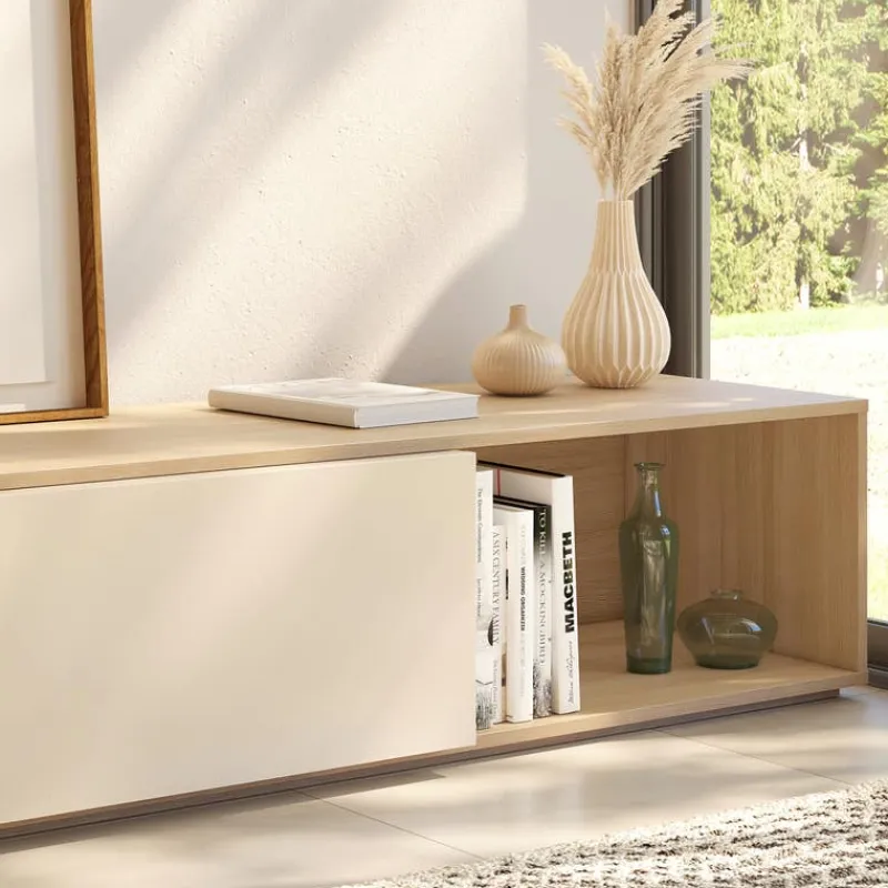 Nexera Extendable tv console -