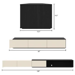 Nexera Extendable TV Console -