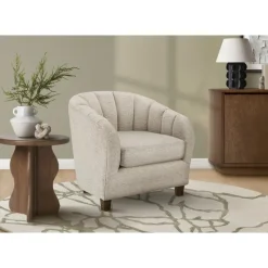 Monarch Fabric Accent Chair -
