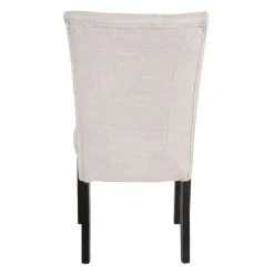 Fabric Chairs (Set of 2) - Cream