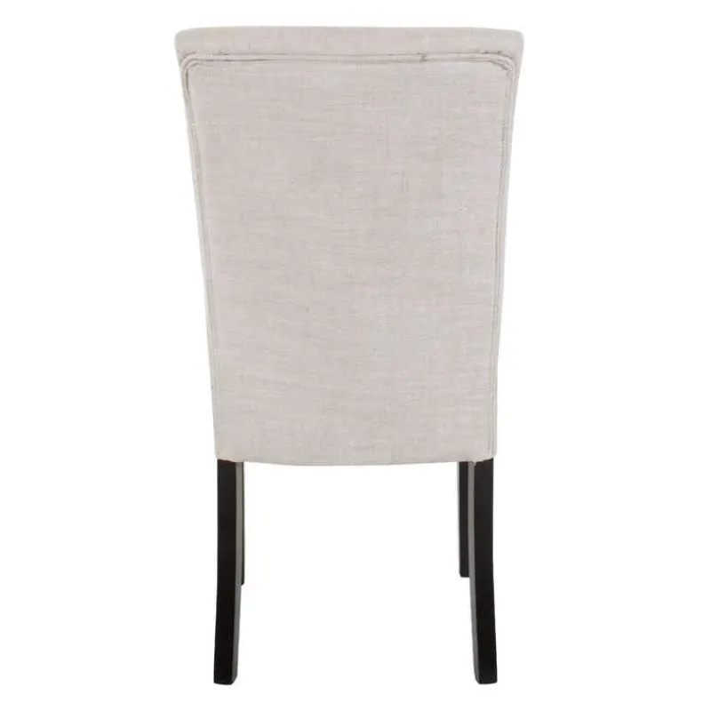 Fabric Chairs (Set of 2) - White
