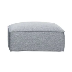 Fabric Ottoman - 33 x 33 x 16