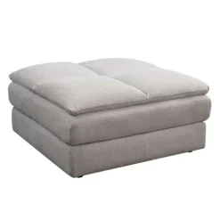 Fabric Ottoman - 40 x 41 x 18