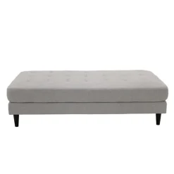 Fabric Ottoman 62 x 31 x 17 -
