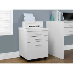 Monarch Filing cabinet - 3 drawer / on castors -