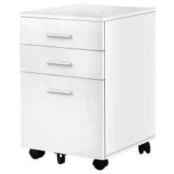 Monarch Filing cabinet - 3 drawer / on castors -