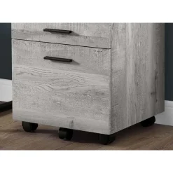 Monarch Filing cabinet - 3 drawer / reclaimed wood / castors -