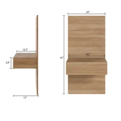 Nexera Floating Nightstands Extension Panels -