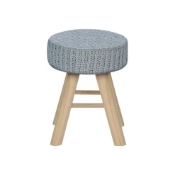 Monarch Footrest with Golden Hairpin-Style Legs -