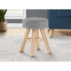 Monarch Footrest with Golden Hairpin-Style Legs -