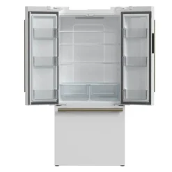 FORNO 17,5 Cu Ft 30 In Refrigerator Bottom Freezer, French door - FFFFD1974-31