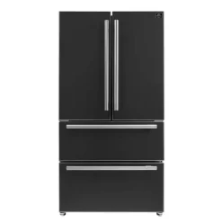 FORNO 19,2 Cu Ft 36 In Refrigerator Bottom Freezer, French door - FFRBI1820-36