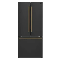 FORNO 17,5 Cu Ft 30 In Refrigerator Bottom Freezer, French door - FFFFD1974-31