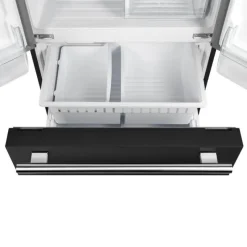 FORNO 17,5 Cu Ft 30 In Refrigerator Bottom Freezer, French door - FFFFD1974-31