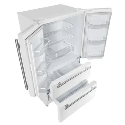 FORNO 19,2 Cu Ft 36 In Refrigerator Bottom Freezer, French door - FFRBI1820-36