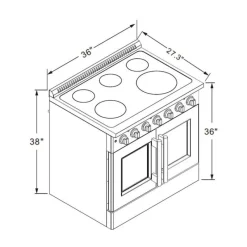 FORNO 36'' Range 36