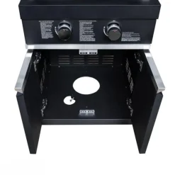 FORNO All’Aperto Outdoor Kitchen with Pizza Oven, Plancha, Sink & Beverage Centre - 99 600 BTU