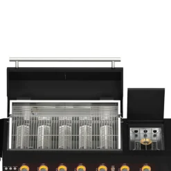 FORNO All'Aperto Outdoor Kitchen with BBQ, Pizza Oven, Sink and Bar – 87,600 BTU