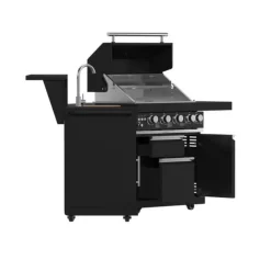 FORNO All'Aperto Outdoor Kitchen with BBQ, Sink and Bar – 62 600 BTU