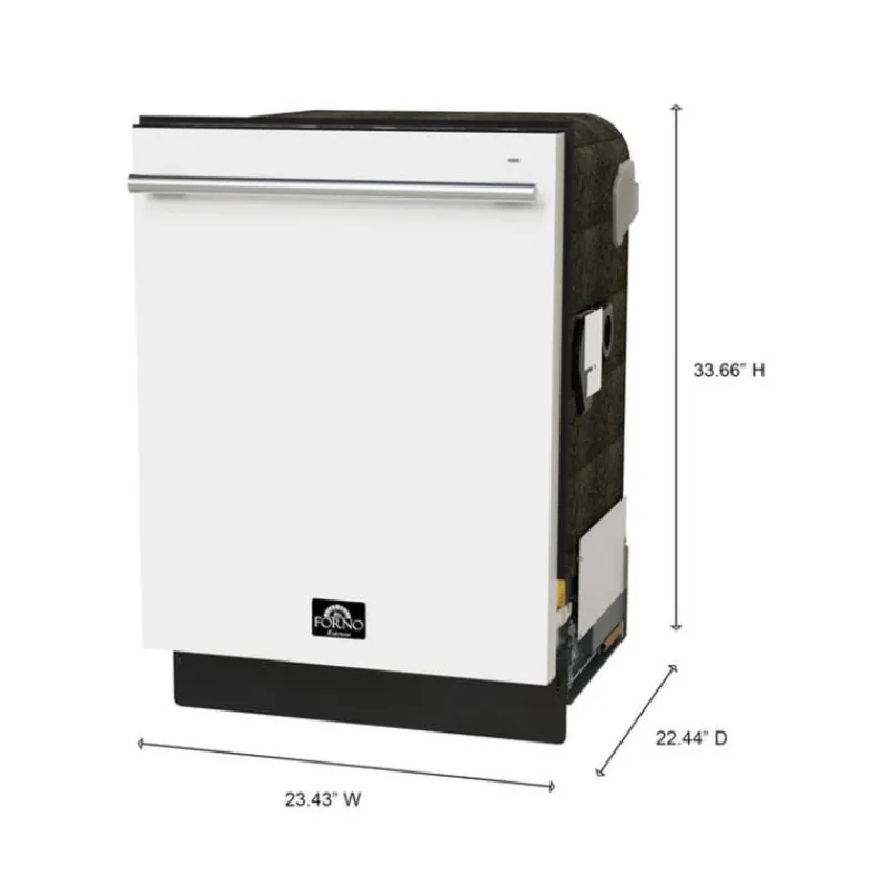 FORNO Dishwasher Built-In 24.21" 52dB - FDWBI8035-24