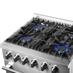 FORNO Dual Fuel Range 30" Dual Energy Gas - FFSGS6197-30