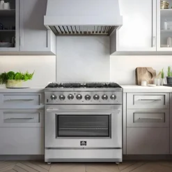 FORNO Dual Fuel Range 36
