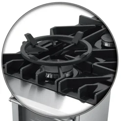 FORNO Dual Fuel Range 30" Electric Gas - FFSGS6196-30