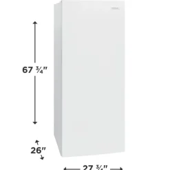 Frigidaire 16 cu ft 28 in Convertible Refrigerator/Freezer All refrigerator, Convertible Freezer - FFUE1626AW