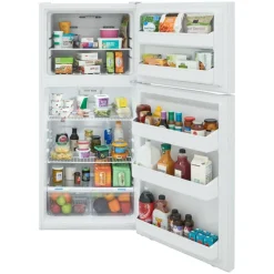 Frigidaire 18 Cu ft 30 In Refrigerator Top Freezer - FFHT1814YW