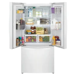 Frigidaire 18 Cu ft 32 In Refrigerator Bottom Freezer, French door - FRFG1723AW