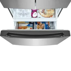 Frigidaire 20 Cu ft 33 In Refrigerator Bottom Freezer, French door - FRFG2033AV