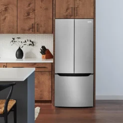 Frigidaire 20 Cu ft 33 In Refrigerator Bottom Freezer, French door - FRFG2033AV