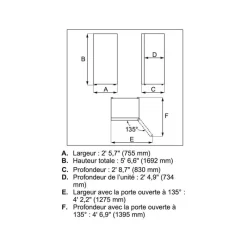 Frigidaire 21 Cu. Ft. All Refrigerator All refrigerator - FRAE2136AW