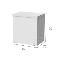 Frigidaire 7 cu ft Convertible Freezer , Honrizontal, 22.05" - FFCS0762AW