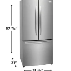 Frigidaire 32 In 17,6 Cu Ft refrigerator Bottom Freezer, French door - FRFG1723AV