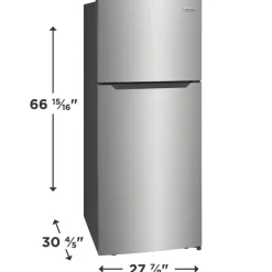 Frigidaire 28 in 17,6 Cu Ft refrigerator Top Freezer - FFHT1822UV