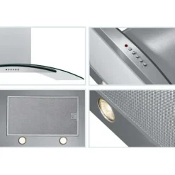 Frigidaire 30 in range hood Wall Mount 35.5" , 400 CFM - FHWC3060LS
