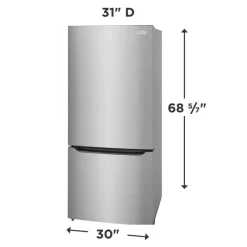 Frigidaire Gallery 20 Cu ft30 Refrigerator Bottom Freezer - GRBN2012AF