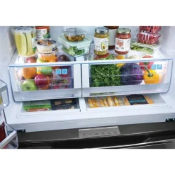 Frigidaire Gallery 36 In 21,5 Cu Ft Refrigerator Bottom Freezer, French door - GRMC2273CF