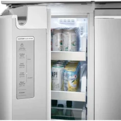 Frigidaire Gallery 36 In 22,1 Cu Ft Refrigerator Bottom Freezer, French door - GRQC2255BF