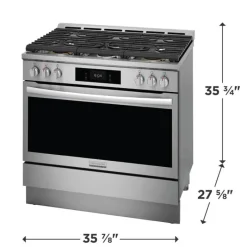 Frigidaire Gallery Range 36" Electric Gas - GCFG3661AF