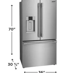 Frigidaire Professional 22 Cu Ft 36 In Refrigerator Bottom Freezer, French door - PRFC2383AF