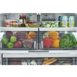 Frigidaire Professional 23 Cu Ft 36 In Refrigerator Bottom Freezer, French door - PRFG2383AF