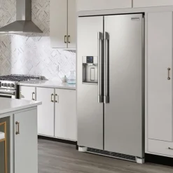 Frigidaire Professional 22 Cu Ft 36 In Refrigerator Side by side - PRSC2222AF