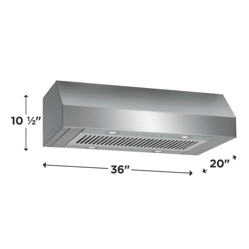 Frigidaire Professional Range Hood Standard 36" , 400 CFM - FHWC3650RS