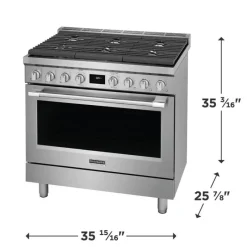 Frigidaire Professional Range 36" Dual Energy Gas - PCFD3670AF